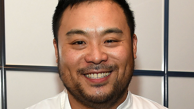 David Chang smiling