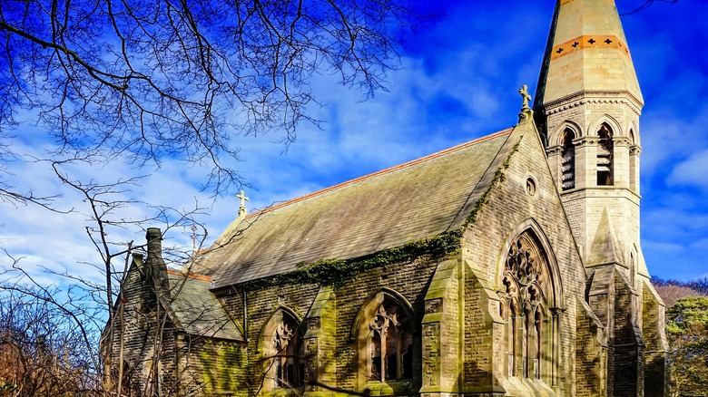 Old church in countryside