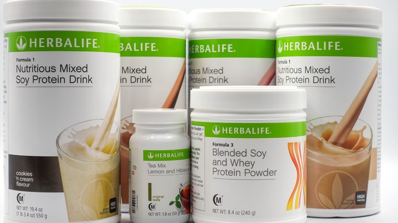 Herbalife supplements assorted flavors