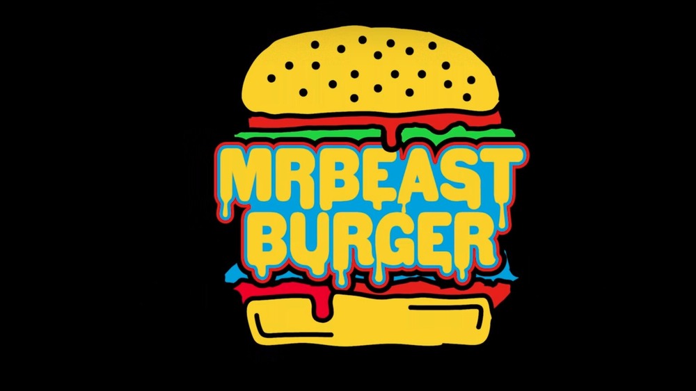 MrBeast Burger Logo on black