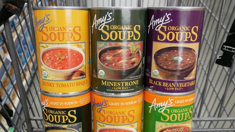 Amy's Kitchen organic soups