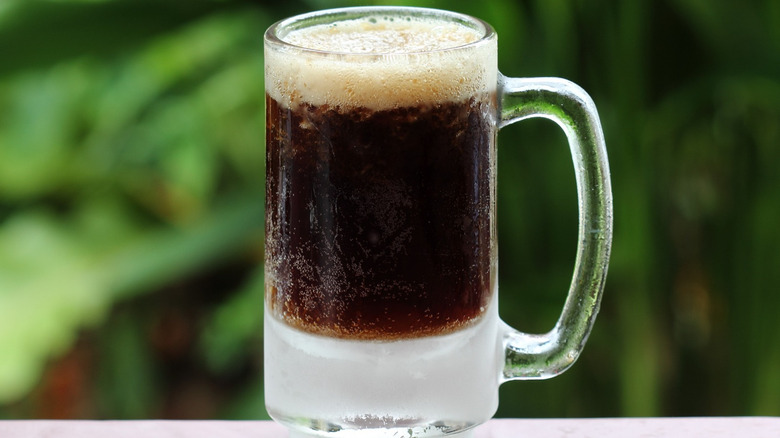 Mug of root beer