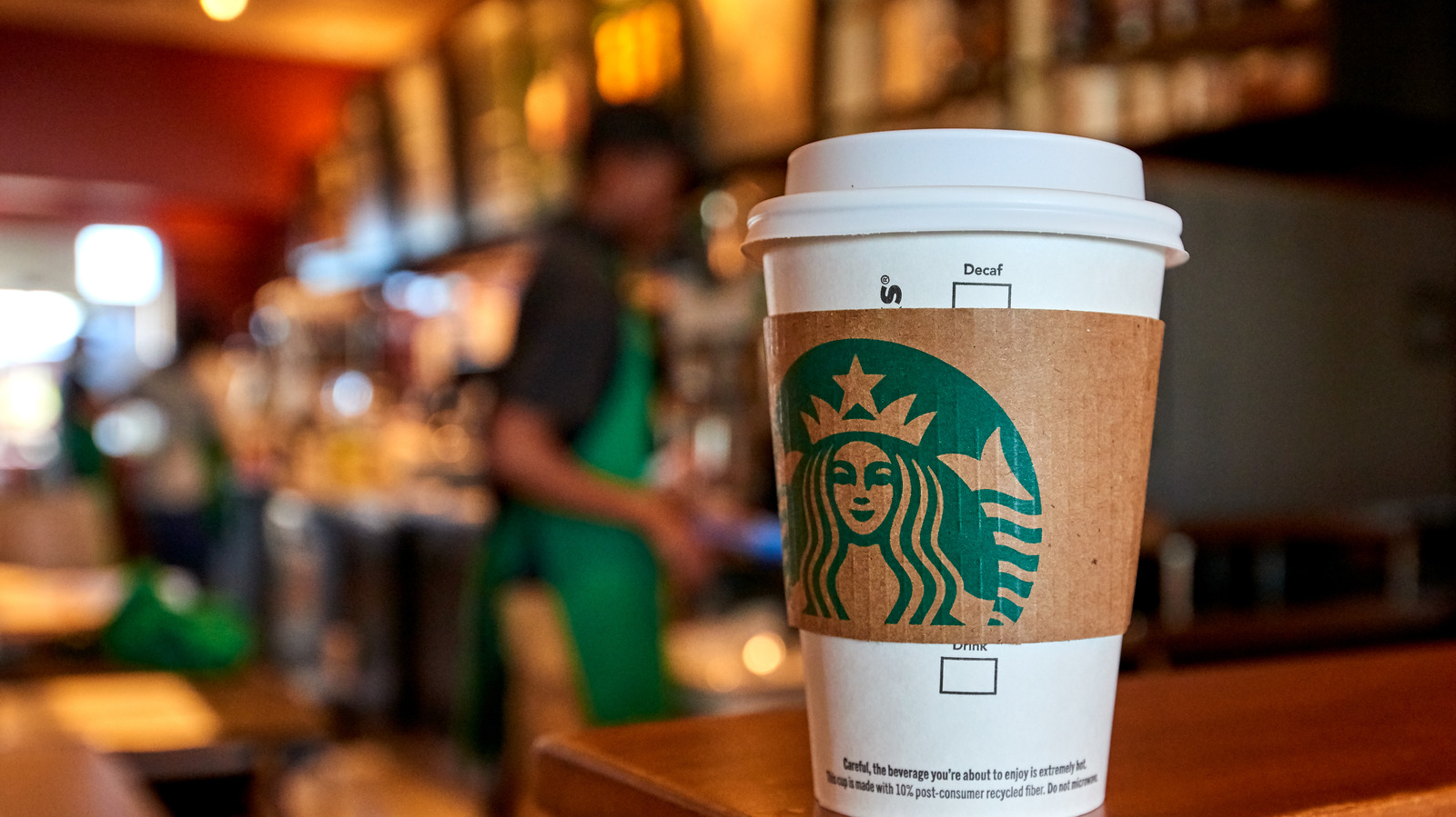 Starbucks Customer Upset After Getting Iced Drink In Paper Cup