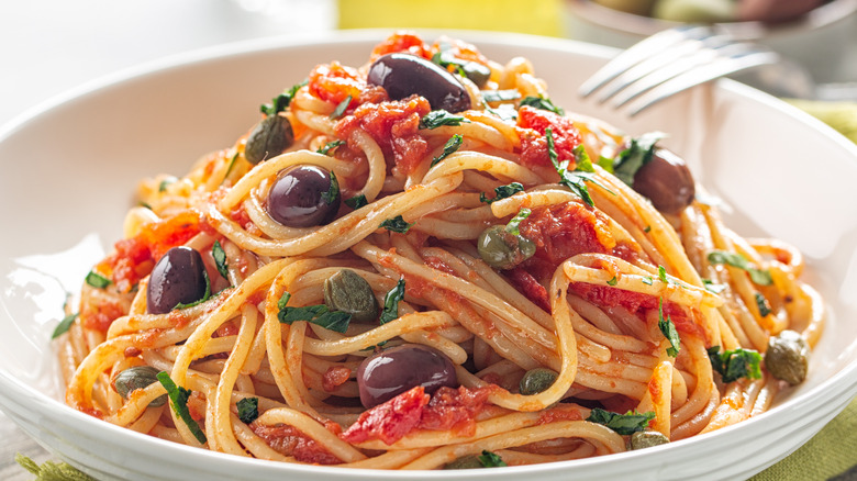 Spaghetti alla puttanesca
