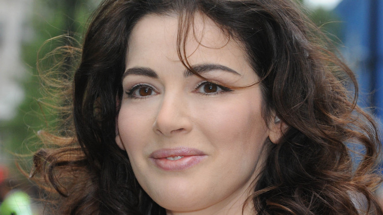 Nigella Lawson smiling