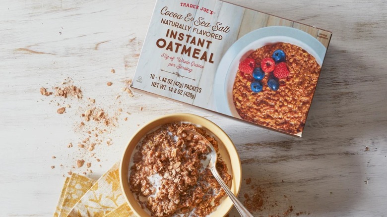 Trader Joe's instant oatmeal