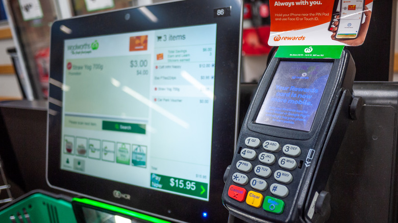 Self-serve checkout machines