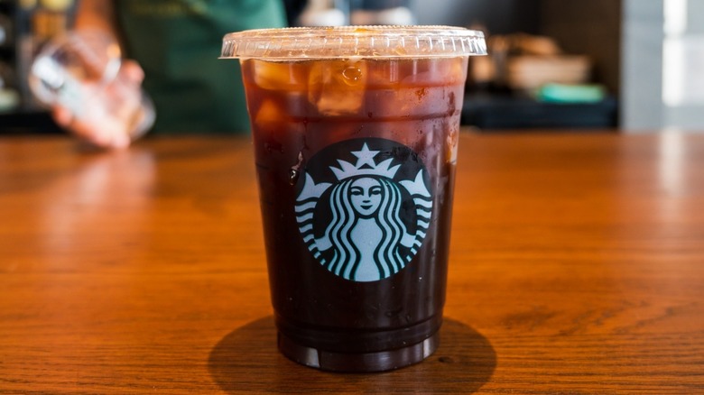 Starbucks iced beverage