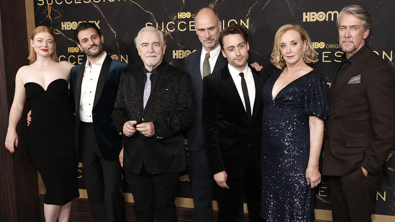 Cast of HBO's Succession