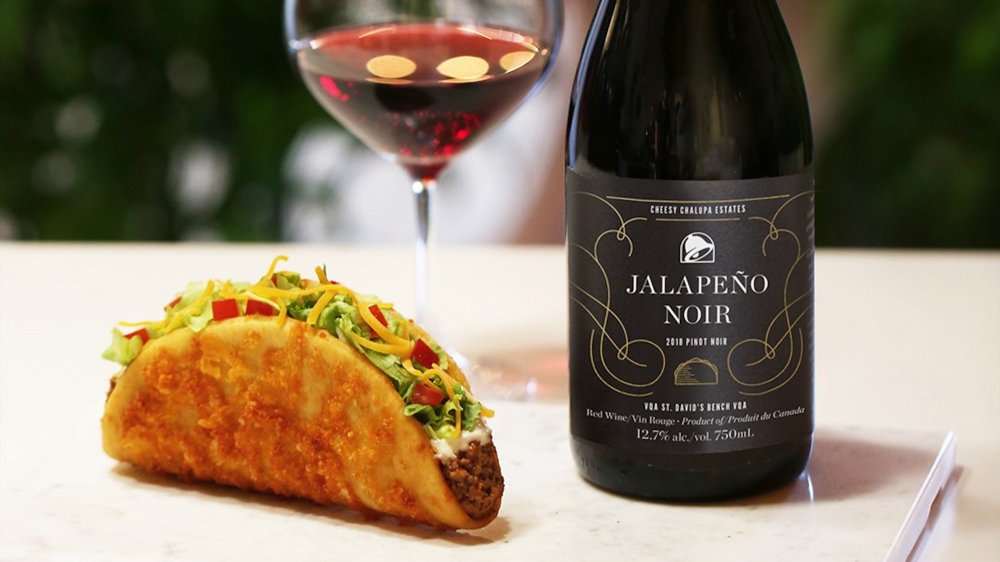 taco bell wine