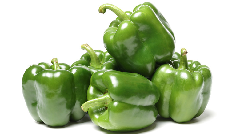 Green bell peppers