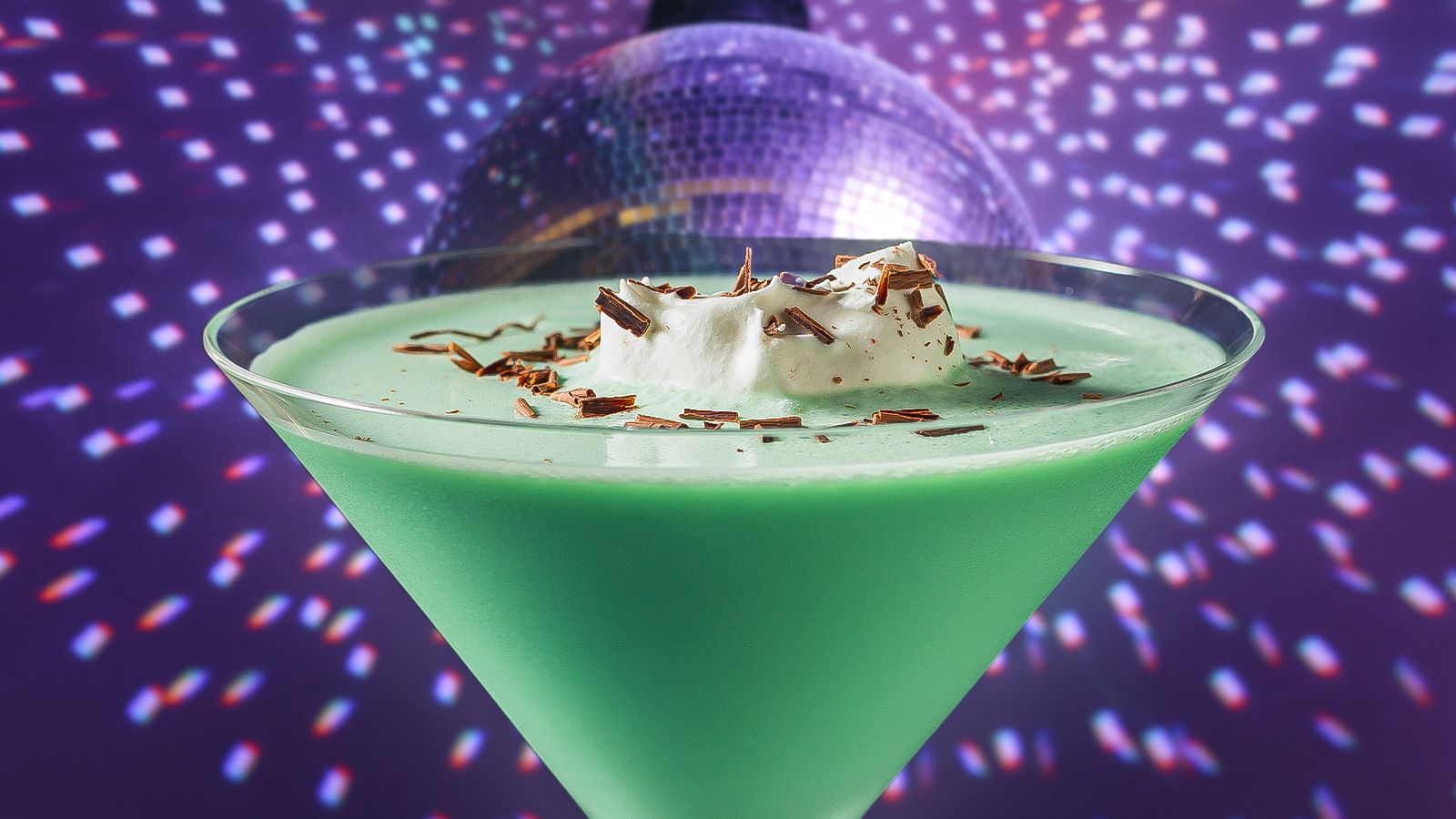 Why The Century-Old Grasshopper Cocktail Is Considered A Disco Drink