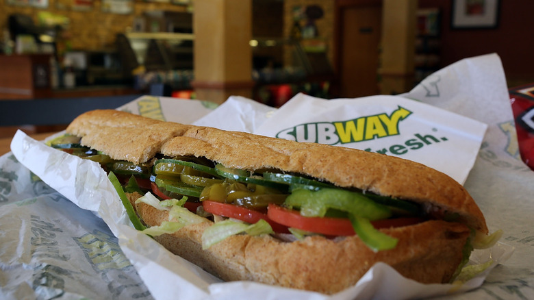 Subway sandwich