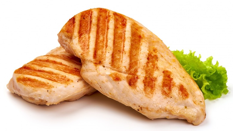 grilled chicken breasts