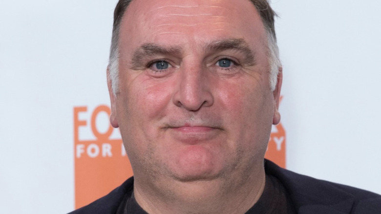 Jose Andres pressing lips together
