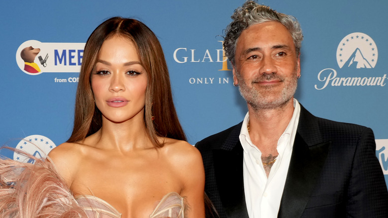 Taika Waititi and Rita Ora
