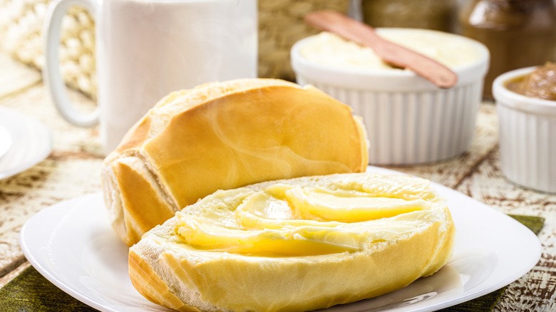 Bread with butter