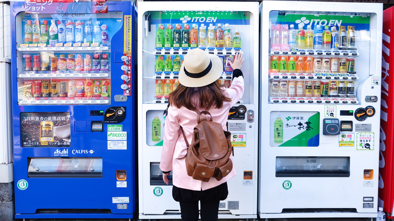 vending machine in Japan