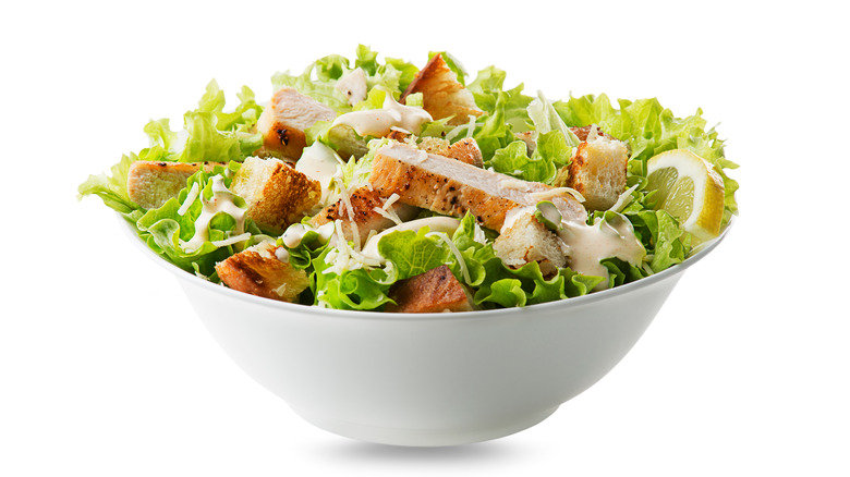 Big bowl of salad