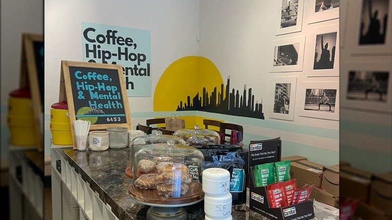 Inside the Coffee, Hip-Hop & Mental Health store