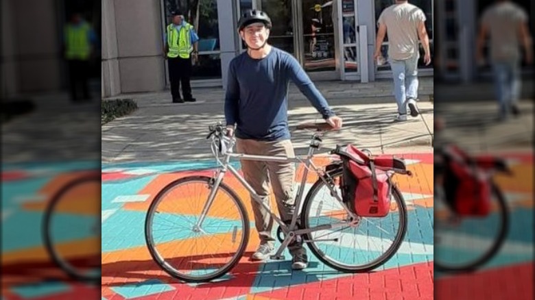 john holmes with bike