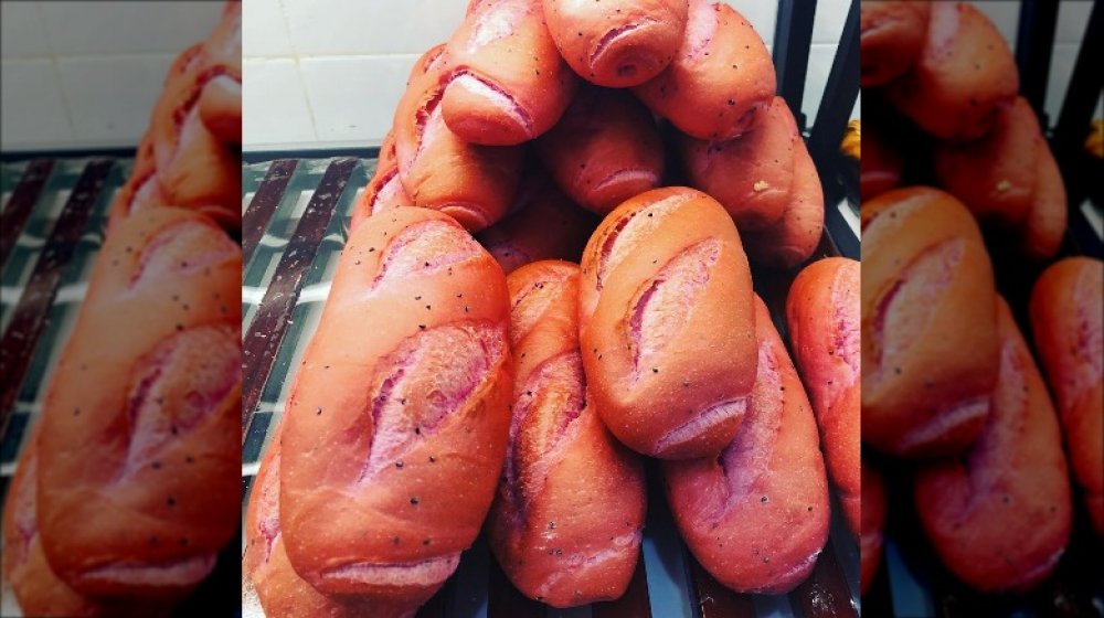 Dragonfruit bread
