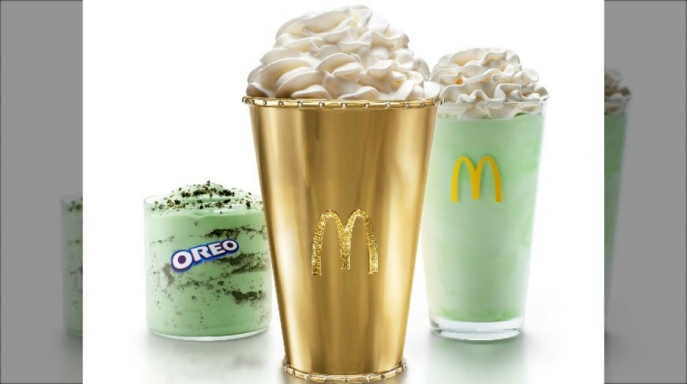 golden shamrock shake 