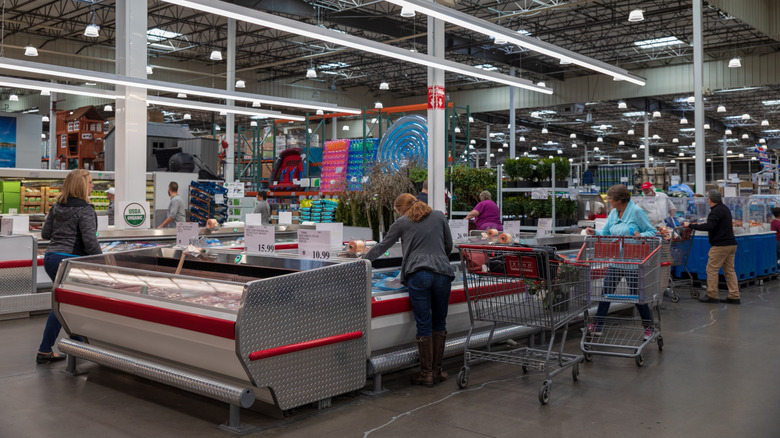 Interior of a Costco location