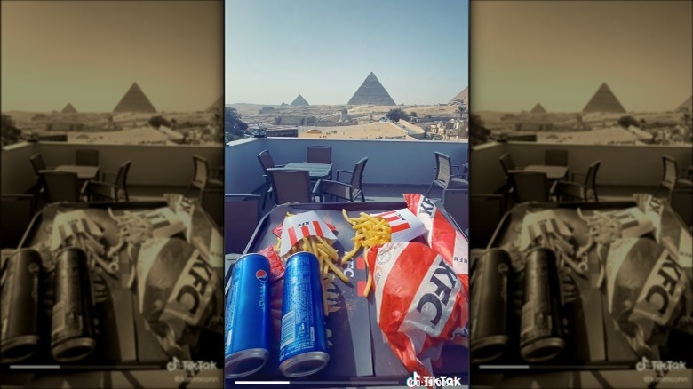 KFC at the Pyramids of Giza