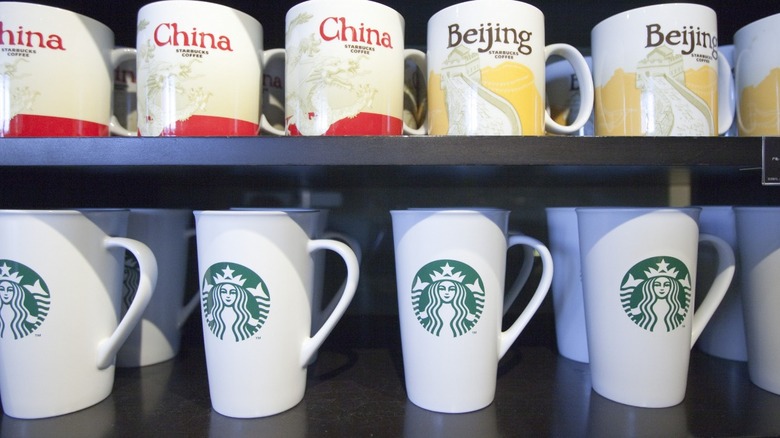 Starbucks mugs