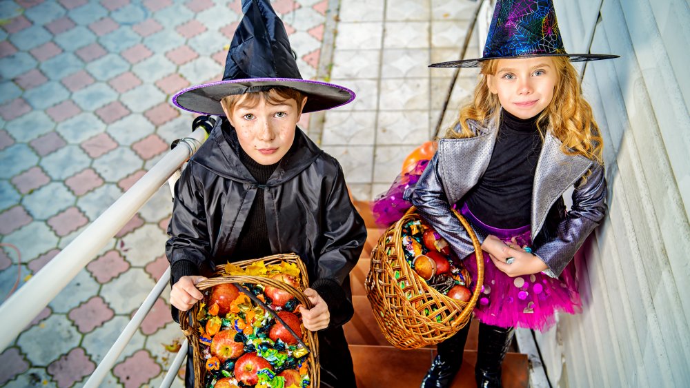 Trick-or-treaters