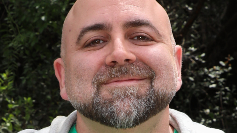 Duff Goldman smirking