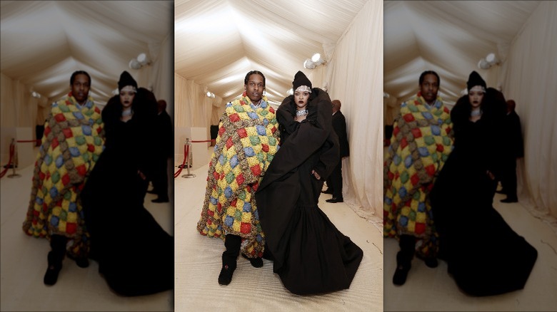 ASAP Rocky and Rihanna