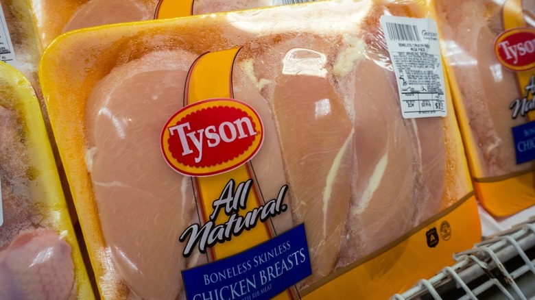 Tyson chicken packs