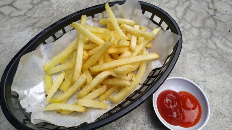 French fries in a bowl