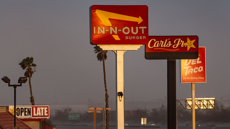 fast food restaurants