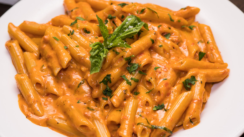 pasta with vodka sauce