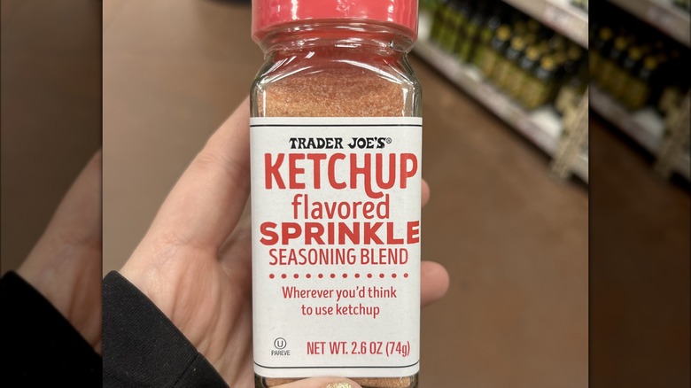 Ketchup-flavored sprinkle seasoning blend from Trader Joe's