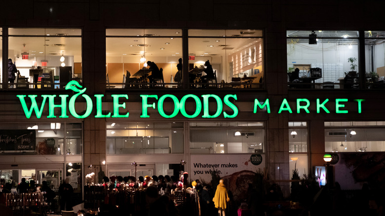 Whole Foods Market outdoor sign