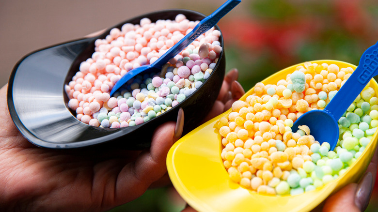 dippin' dots ice cream cups