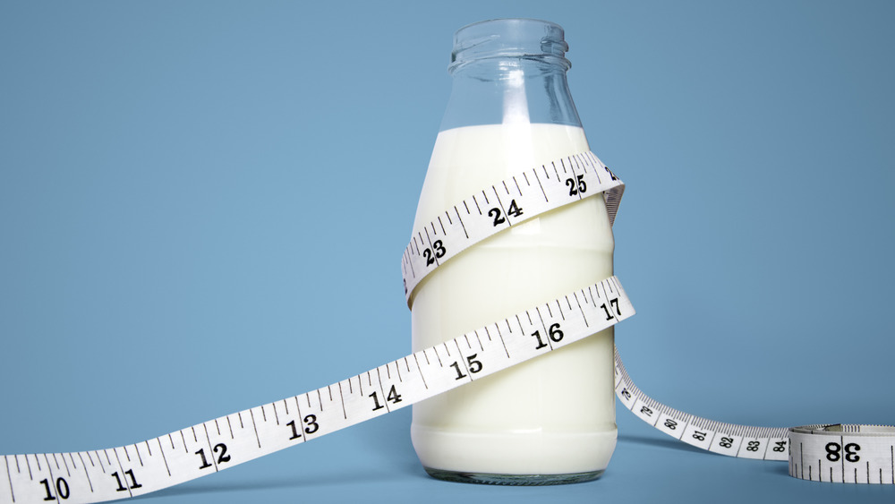 Thin milk measurement