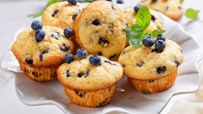 blueberry muffins