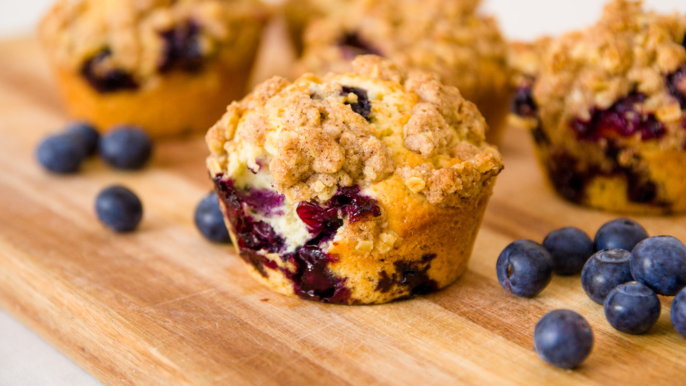 Blueberry muffins