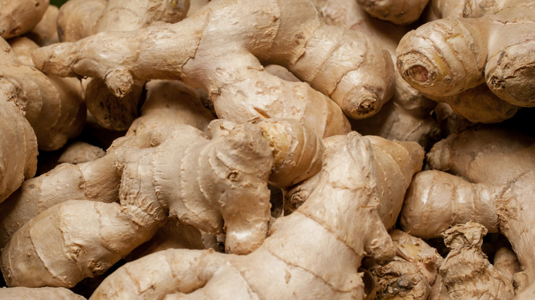 Pieces of ginger