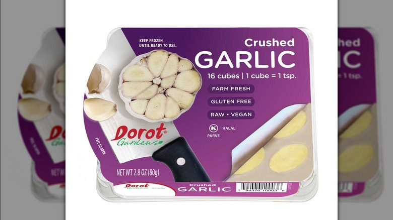 Dorot Gardens crushed garlic cubes