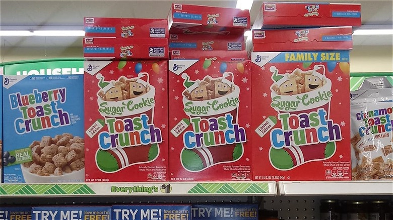 Sugar Cookie Toast Crunch on shelf