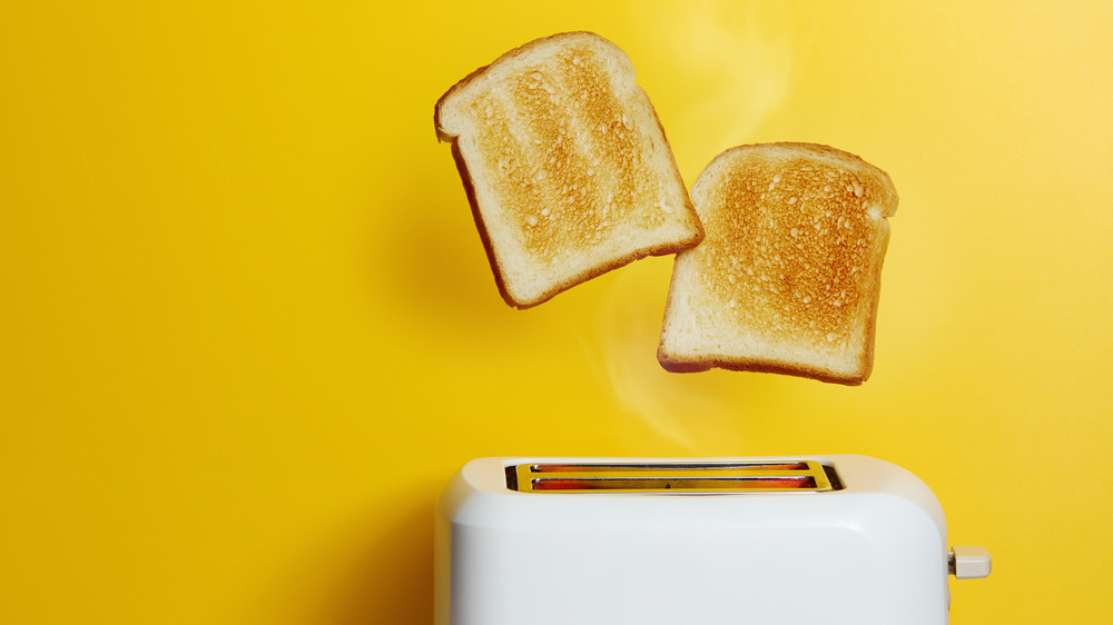 white bread toaster