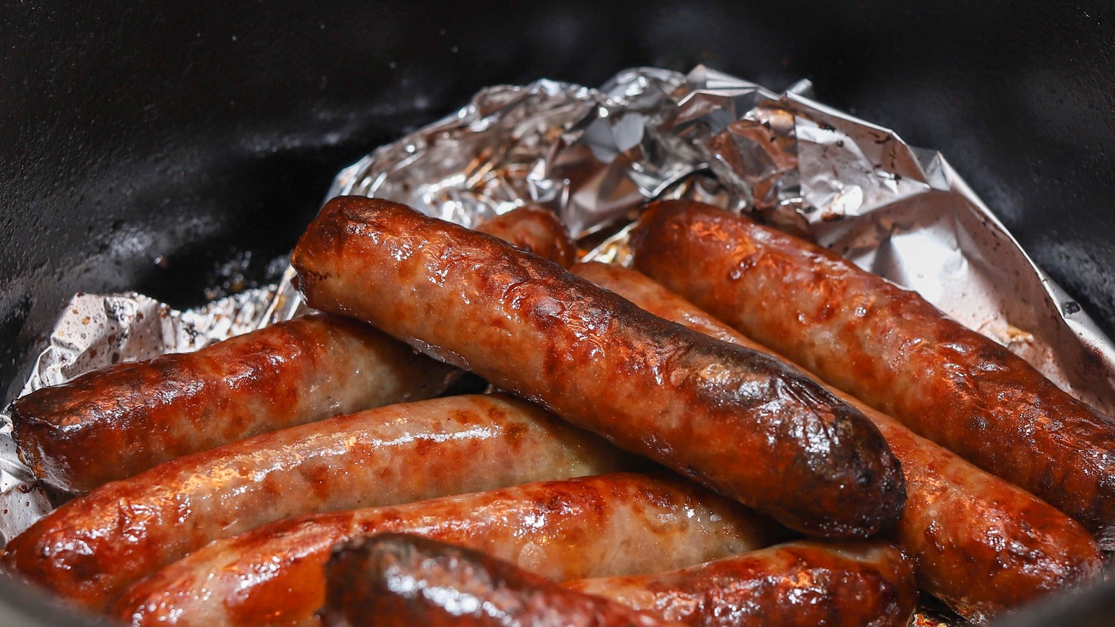 Why You Should Never Cook Sausage In An Air Fryer