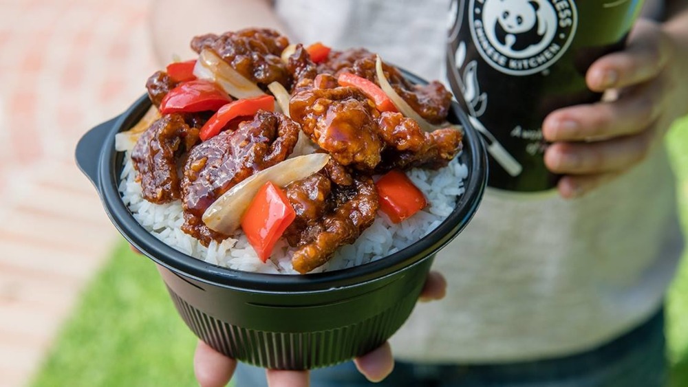 Beijing Beef in a bowl