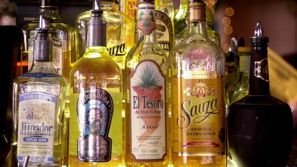 tequila bottles